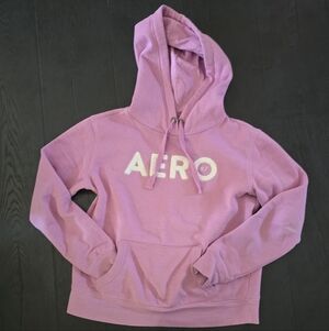 Aeropostale Pink Hoodie Sweater